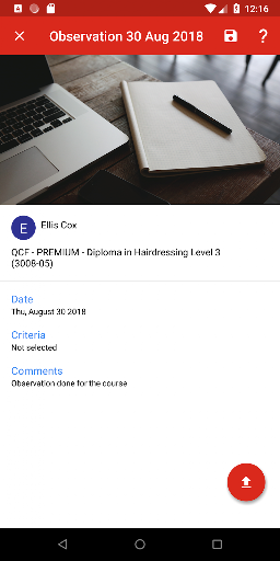 App screenshot
