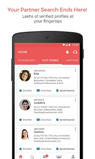 Android application Latin Catholic Matrimony App screenshort