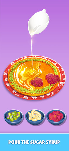 Android application Kunafa Chef: Dessert Master screenshort
