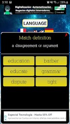 Words games - Definition match