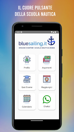 Android application BlueSailing.it screenshort
