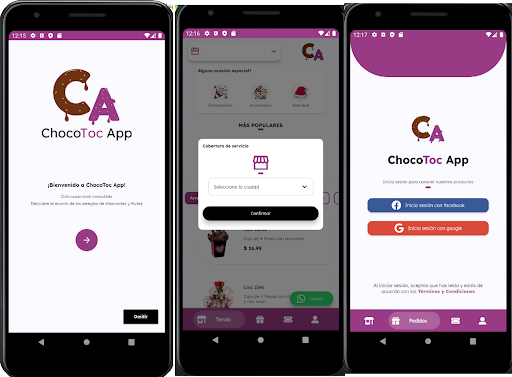 ChocoToc App Screen 3
