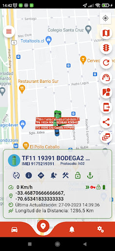 Android application AutoFast GPS screenshort