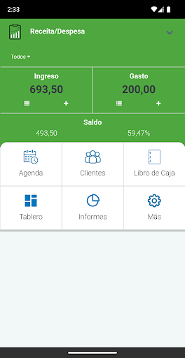 Vista previa de la aplicación