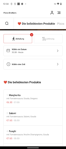 Pizza Brothers Auguststraße Screen 3