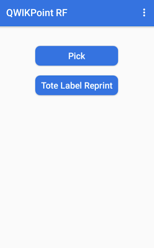 QwikPoint WMS Screen 2