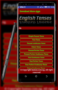 English Tenses in Hausa Screenshot