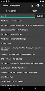 Musik downloader Screenshot