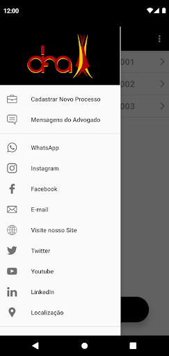 DFA Advocacia Screen 3