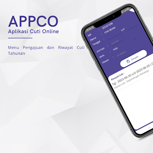 AppCO Aplikasi Cuti Online Screen 3