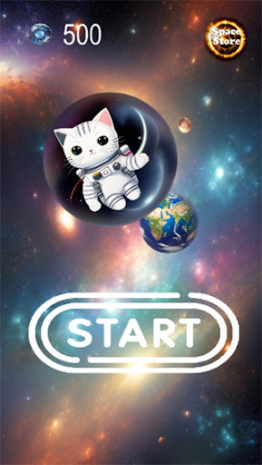 Android application Space Cat screenshort