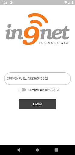 Android application In9net screenshort