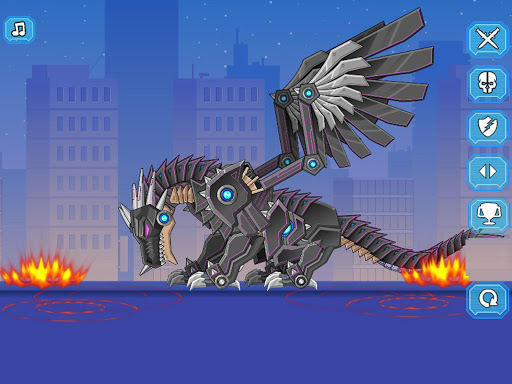 Robot Black Dragon Toy War screenshots 6