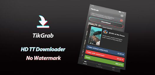 HD TT Downloader No Watermark 1.0.1 APK + Mod (Unlimited money) untuk android