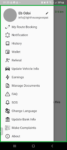 Kwela Zambia Driver Screen 3