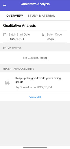 Android application Sri Medha Centre for Comp Exam screenshort