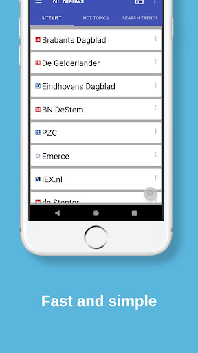 Laatste nieuws Screen 3