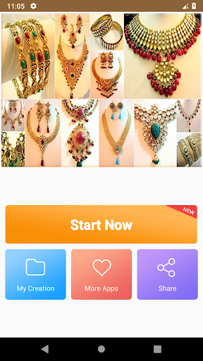 Android application Jewellery Photo Editor screenshort