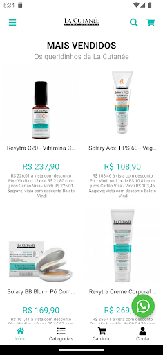 La Cutanée Dermocosméticos Screen 2