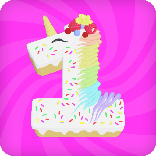Number Cakes 3D logo