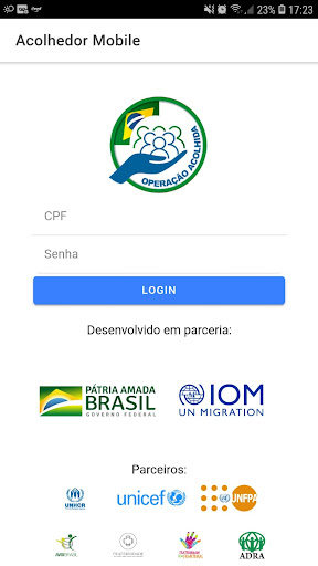 Android application Acolhedor Mobile 2.0 screenshort