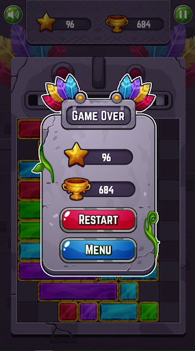 Drop it Puzzle Score Challenge Screen 3