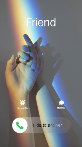 Android application Love Caller Screen Themes screenshort