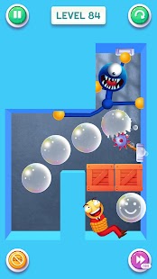 Blue Monster: Stretch Game Screenshot