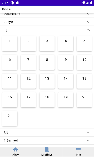 Bib Kreyol Screen 3