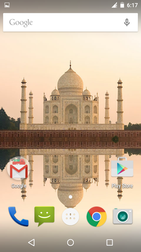 Tajmahal Live Wallpaper Screen 3