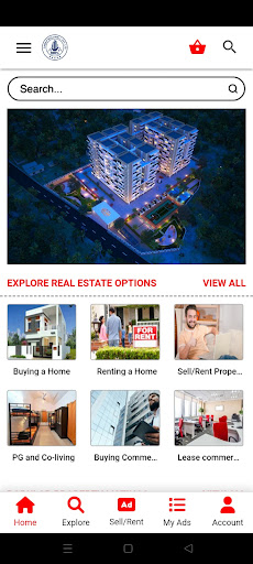 Android application Samar Buildwell Pvt Ltd screenshort