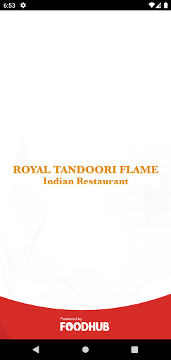 Android application Royal Tandoori Flame screenshort
