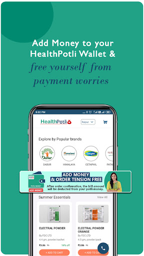 HealthPotli - Online Pharmacy Screen 3