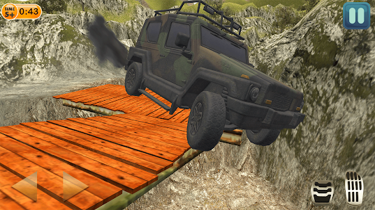 Off-road 4x4 driving simulator