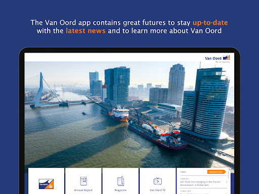 Android application Van Oord screenshort