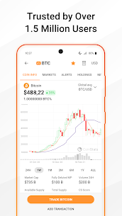Crypto Tracker & Bitcoin Price – Coin Stats v4.2.0.2 APK (Unlimited money) Free For Andriod 6