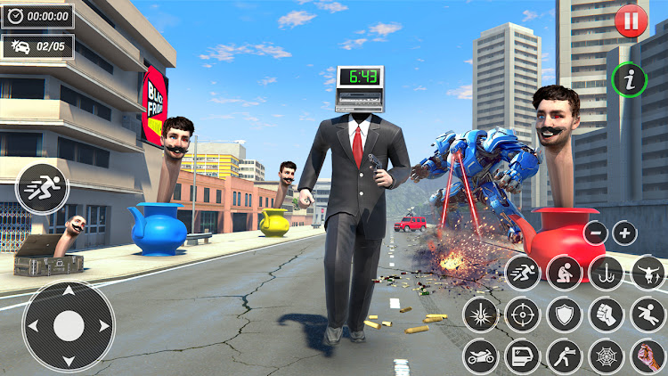 Tuvalet Gangster Crime Game 3D - 1.2 - (Android)