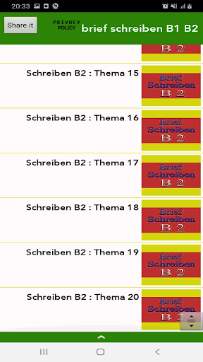 brief schreiben B1 B2
