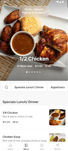 Pio Pio Chicken Screen 2