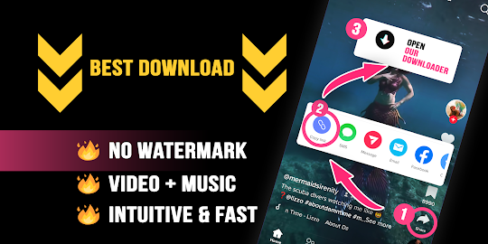 Tikker: Get No Watermark Video