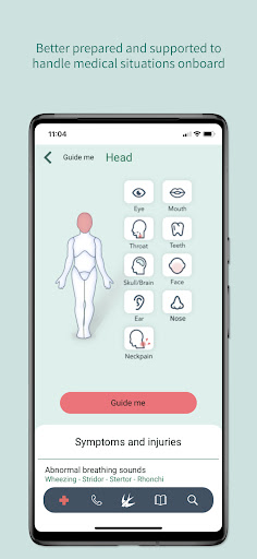 Mariners Medico Guide Screen 3