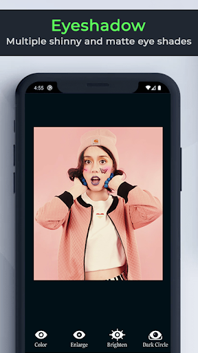 Eye lens and Face makeup