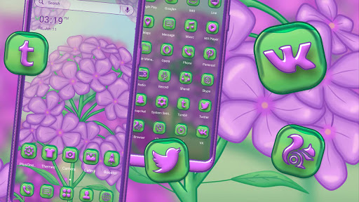 Hydrangea Painting Theme