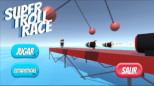 Android application Super Troll Race screenshort