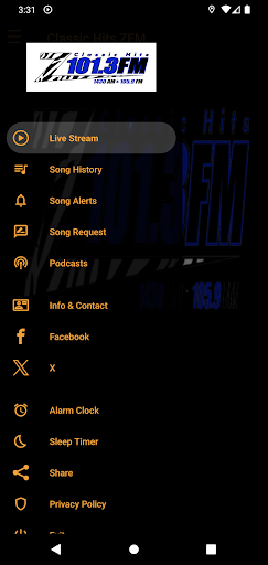 Classic Hits ZFM Screen 3