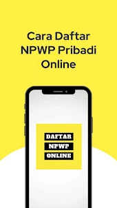 Cara bikin NPWP pribadi Online