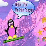 Pink Penguin icon