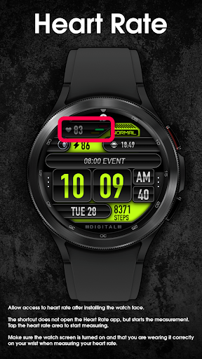 PRADO 04 Digital Watch Face