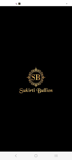 Android application Sukirti Bullion screenshort