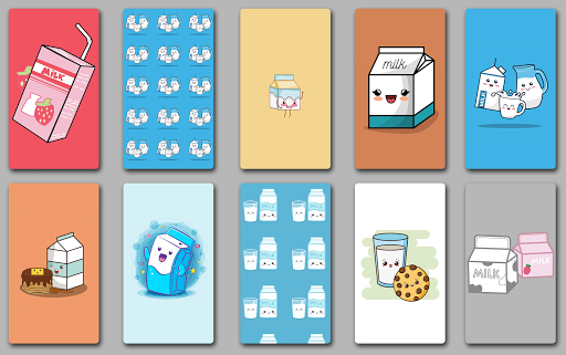 Download Cute Hearty Milk Wallpaper Lockscreen Free for Android - Cute  Hearty Milk Wallpaper Lockscreen APK Download 